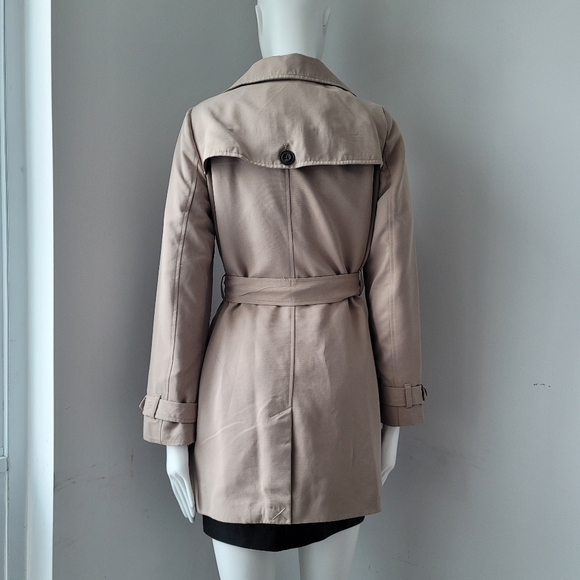 NWT Vero Moda Berta Double-Breasted Trench Coat Jacket XS - Picture 6 of 15